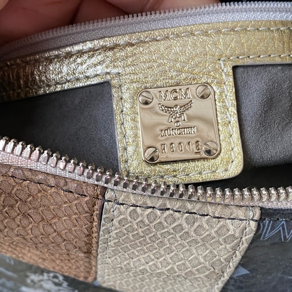 MCM Black and Multicolor Women's Bag - Picture 14 of 16